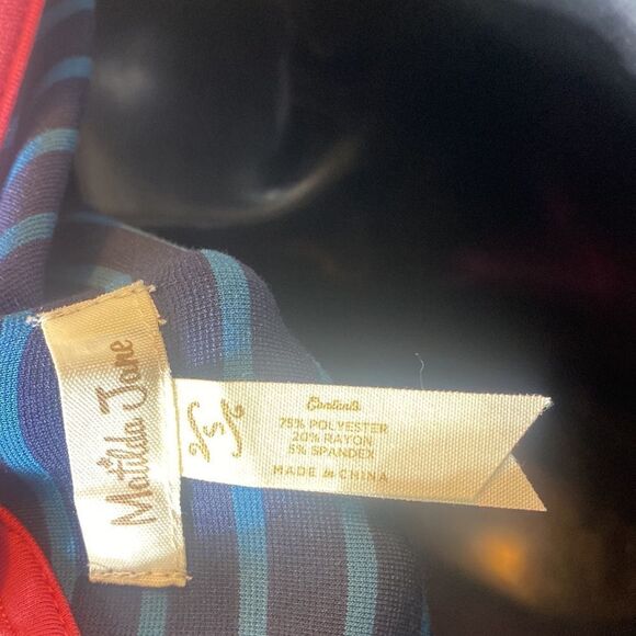 Matilda Jane women’s dress friends forever Peyton dress small floral stripe - Picture 7 of 7